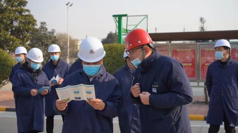 Vice Governor Wu Guoding came to our company to investigate the double pre control of production safety